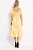 FashionWave SELF STRIPE RUFFLE DRESS FashionWave SELF STRIPE RUFFLE DRESS